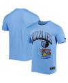 Pro Standard Light Blue Memphis Grizzlies Hometown Chenille T-shirt In Light Blue
