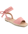 JOURNEE COLLECTION WOMEN'S EMELIE WIDE WIDTH ESPADRILLE SANDALS