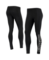 G-III SPORTS BY CARL BANKS WOMEN'S G-III SPORTS BY CARL BANKS BLACK SEATTLE KRAKEN STADIUM LEGGINGS