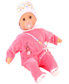 GÖTZ MUFFIN BABY DOLL IN PINK PAJAMAS