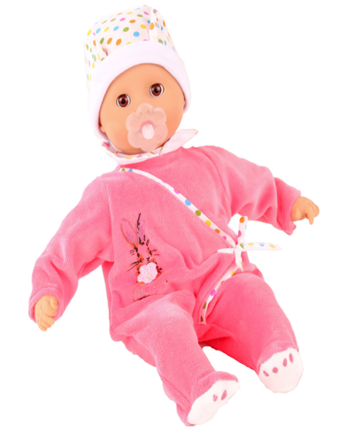 Götz Muffin Baby Doll In Pink Pajamas In Multi