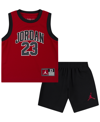 Jordan Toddler Boys 23 Jersey Set In Black
