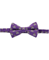 Eagles Wings Men's Purple East Carolina Pirates Repeat Bow Tie In Purple