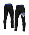 PRO STANDARD MEN'S PRO STANDARD BLACK GOLDEN STATE WARRIORS MASH UP CAPSULE SWEATPANTS