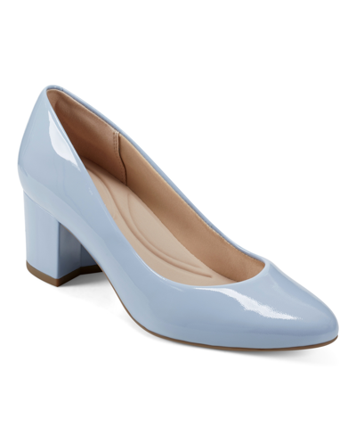 Easy Spirit Cosma Pump In Light Blue Patent Leather