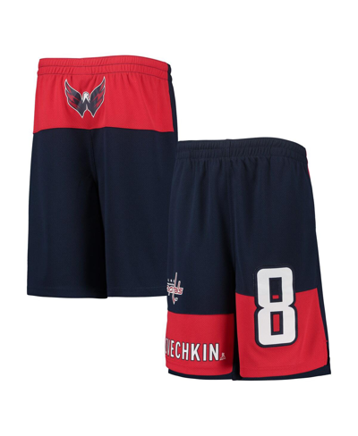 OUTERSTUFF YOUTH BOYS ALEXANDER OVECHKIN NAVY WASHINGTON CAPITALS PANDEMONIUM NAME AND NUMBER SHORTS