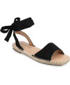 JOURNEE COLLECTION WOMEN'S EMELIE WIDE WIDTH ESPADRILLE SANDALS