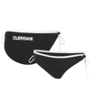 G-III 4HER BY CARL BANKS WOMEN'S G-III 4HER BY CARL BANKS BLACK CLEMSON TIGERS PERFECT MATCH BIKINI BOTTOM