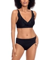 Ralph Lauren Beach Club Solid Ruffle Bikini Top In Passionfruit