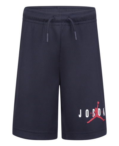 Jordan Kids' Toddler Boys Essentials Graphic Mesh Shorts In Black