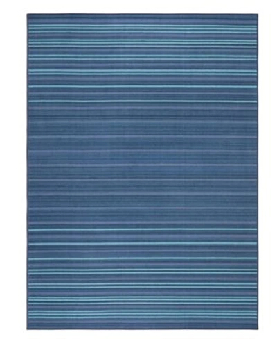 Town & Country Living Town Country Living Basics Layne Everwash 135034 Area Rug In Navy,blue