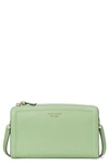 Kate Spade Knott Small Leather Crossbody Bag In Beach Glass