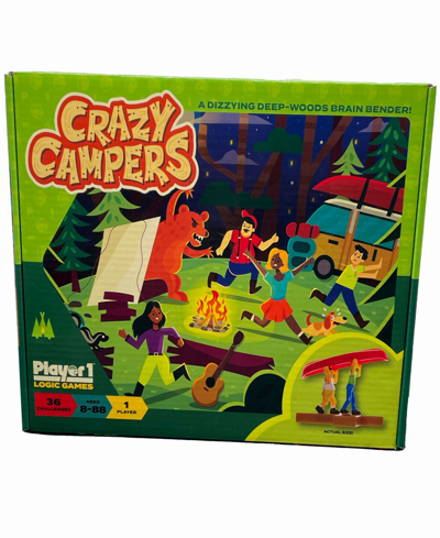 Player 1 Kids' Crazy Campers Logic Game In Multi