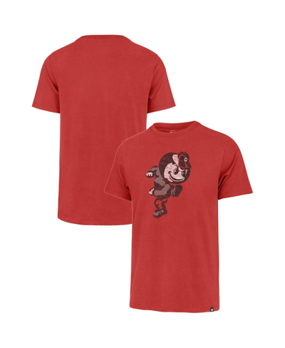 47 Brand Men's ' Scarlet Ohio State Buckeyes Premier Franklin T-shirt