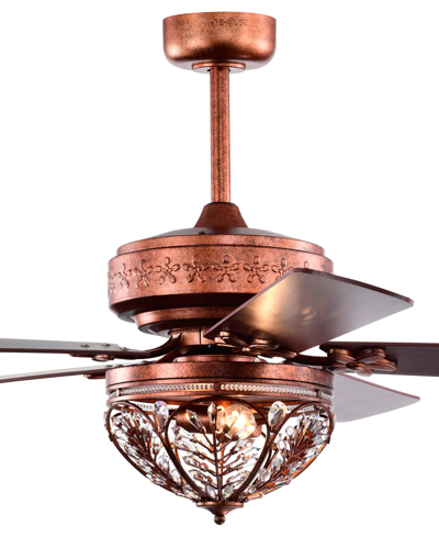 Home Accessories Jacira 52" 2-light Indoor Chandelier With Light Kit In Antique Copper