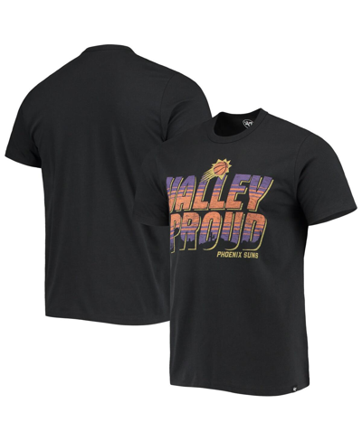47 Brand Men's '47 Black Phoenix Suns Hometown Regional Valley Proud T-shirt