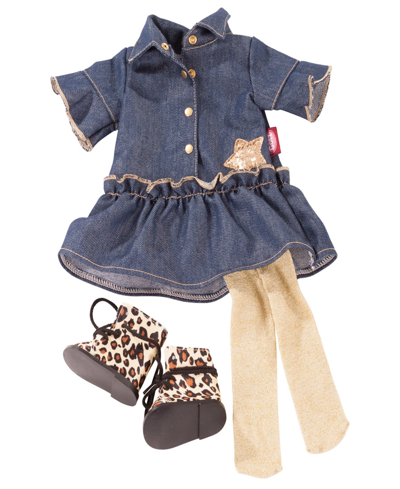 Götz Babies' Golden-tone Coolness Combo Doll Outfit In Multi