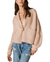 LUCKY BRAND WOMEN'S SHAWL COLLAR TOGGLE-FRONT CARDIGAN
