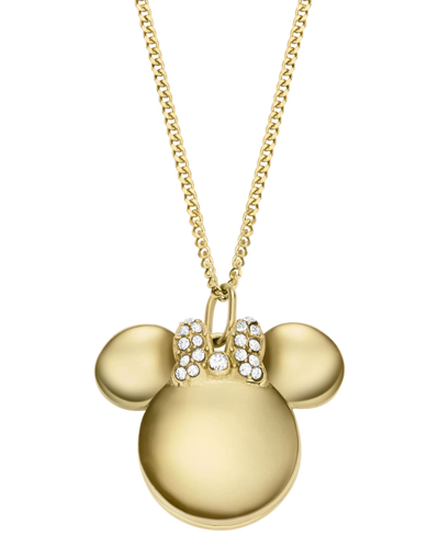 Fossil Women's Disney X  Special Edition Gold-tone Stainless Steel Pendant Necklace