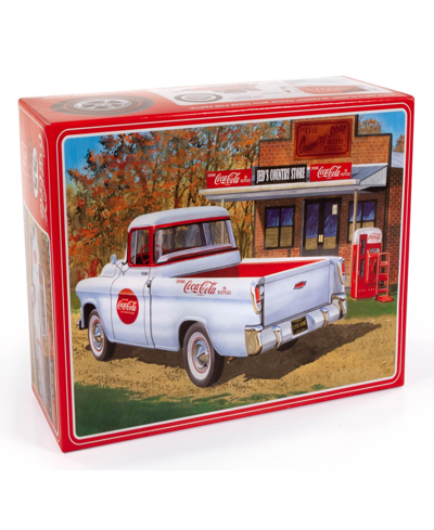 Round 2 Kids' 1955 Chevy Cameo Pickup Coca-cola Model Kit In Multi