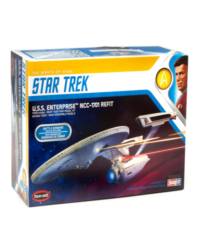 Round 2 Star Trek U.s.s. Enterprise Refit Model Kit In Multi