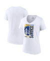 Fanatics Branded White Golden State Warriors 2022 Western Conference Champions Plus Size Locker Room In White