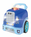 The Bubble Factory Blue Motor Car Engine Workshop In Multi