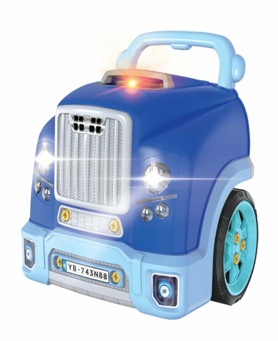 The Bubble Factory Kids' Blue Motor Car Engine Workshop In Multi