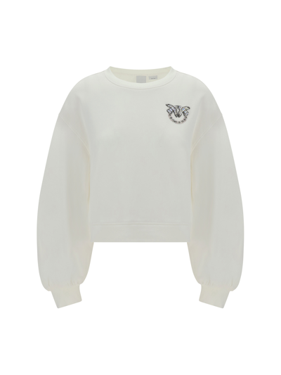 Pinko Sweatshirt In Bianco Nembo