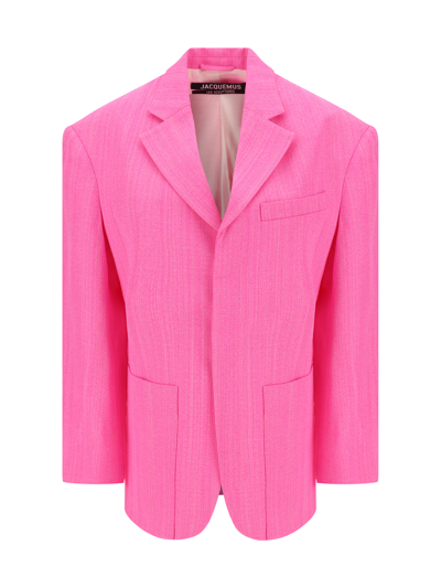 Jacquemus Blazer Jacket In Pink