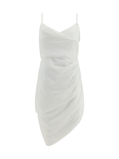 Jacquemus La Robe Saudade Dress In White