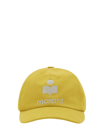 Isabel Marant Tyron Baseball Hat In Yellow