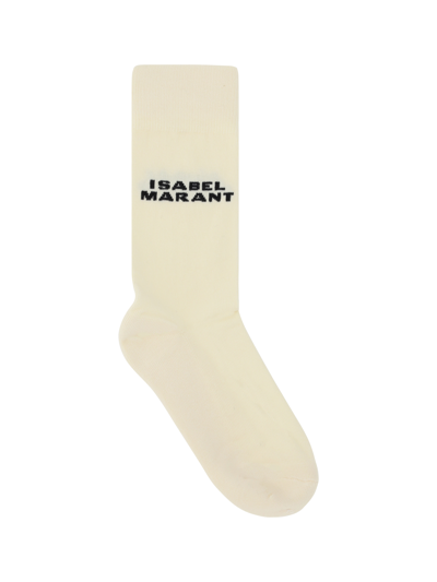 Isabel Marant Dawi Socks In Ivory
