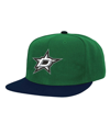 Mitchell & Ness Men's  Kelly Green Dallas Stars Core Team Ground 2.0 Snapback Hat In Kelly Green