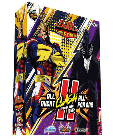 My Hero Academia All Might Vs All For One Clash Deck In Multi