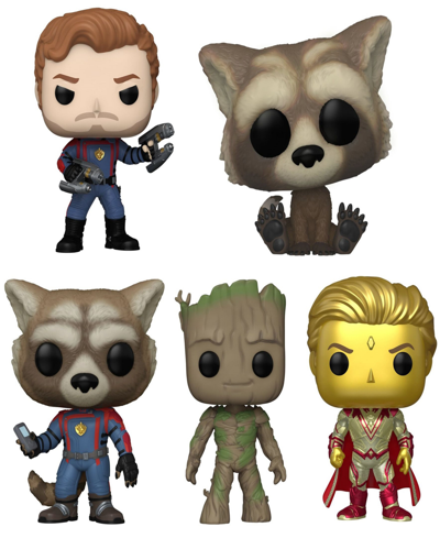 Funko Pop Movies Guardians Of The Galaxy Collectors Set In Multi
