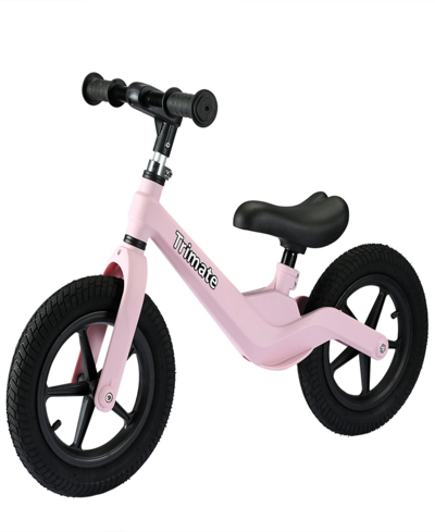 Trimate Pink Toddler Balance Bike In Multi