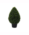 VICKERMAN 24" HIGH X 15" WIDE BOXWOOD TEARDROP SHAPED BUSH IS UV RESISTANT