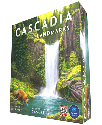 Aeg Cascadia Landmarks Expansion Board Game In Multi
