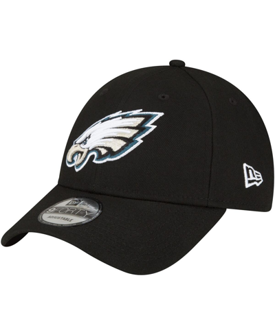 New Era Men's  Black Philadelphia Eagles The League 9forty Adjustable Hat
