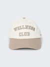 SPORTY AND RICH WELLNESS CLUB FLANNEL HAT