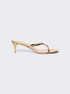 GIANVITO ROSSI RIBBON THONG MULE SANDAL