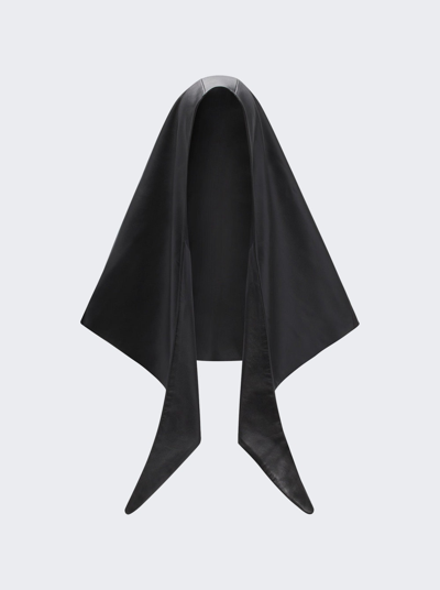Lanvin X Future Leather Hood In Black