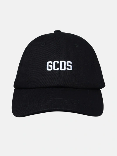 Gcds Black Cotton Hat