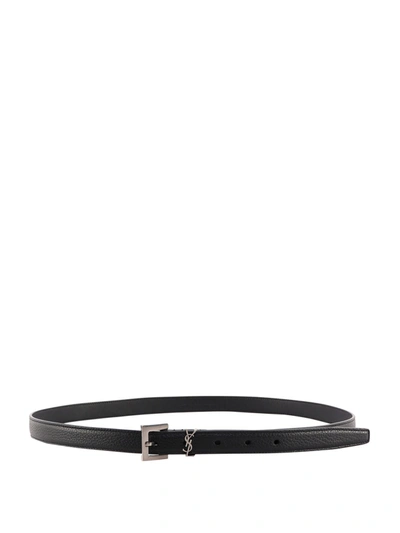 Saint Laurent Belt In Black