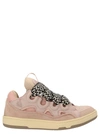 LANVIN CURB SNEAKERS PINK