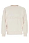 Givenchy Logo-embroidered Cotton Sweatshirt In Nudepink