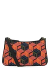 Mcm Jacquard Pattern Shoulder Bag In Mt