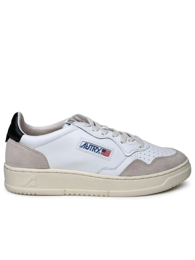 AUTRY AUTRY WHITE LEATHER SNEAKERS