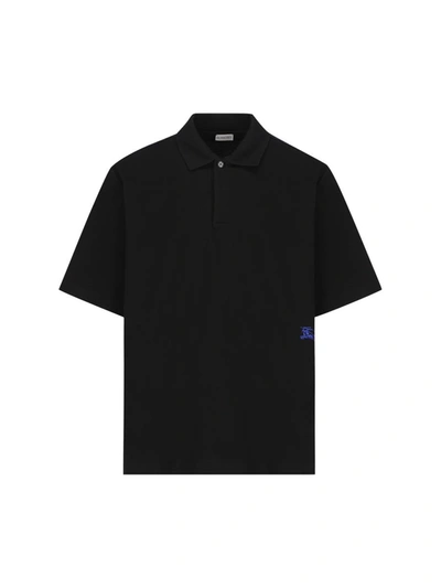 Burberry T-shirts And Polos In Black